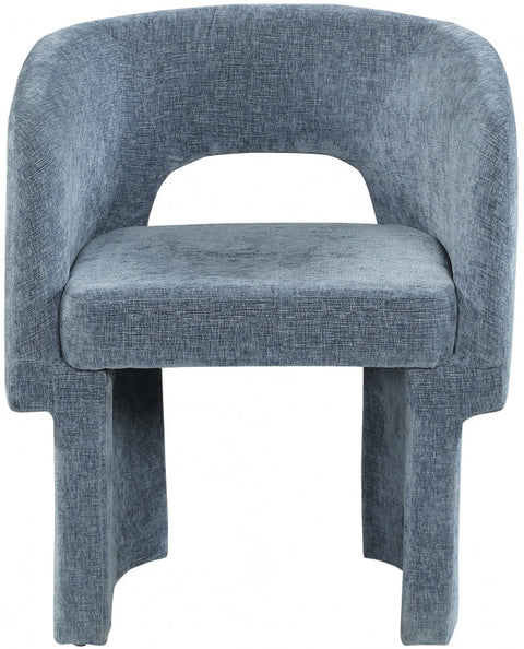 Emmet Timeless Minimalist Chenille Barrel Armchair