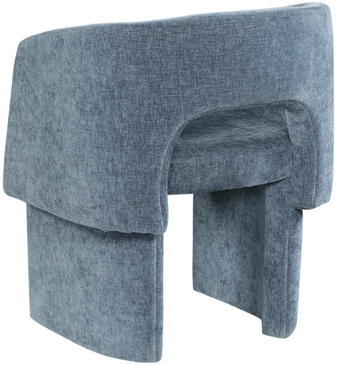 Emmet Timeless Minimalist Chenille Barrel Armchair