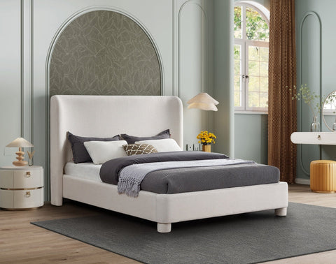 Penny Linen Textured Fabric Bed