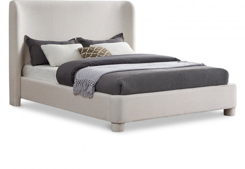 Penny Linen Textured Fabric Bed