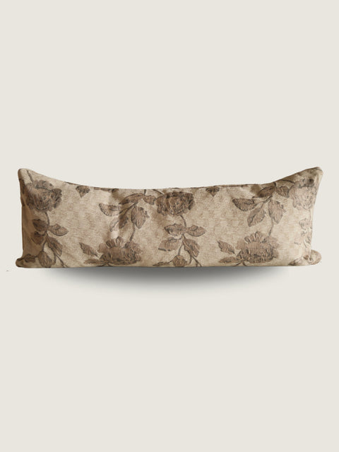 Powered by People Artful Traditionalist Double Sided Lumbar Pillow with Contrast Trim - 18 x 18 - 22 x 22