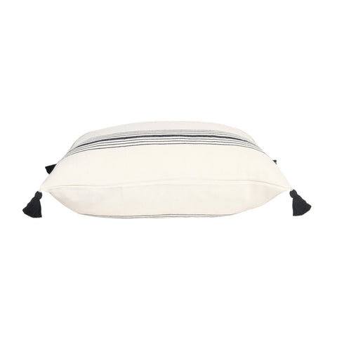 Powered by People Monochromatic Handcrafted Scandinavian Square Pillow Cover - 20 x 20