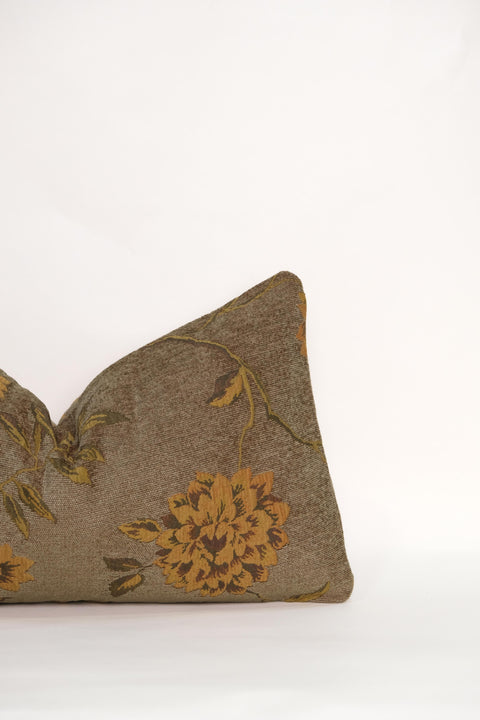 Powered by People Artful Traditionalist Vintage Double Sided Lumbar Throw Pillow - 12 x 20