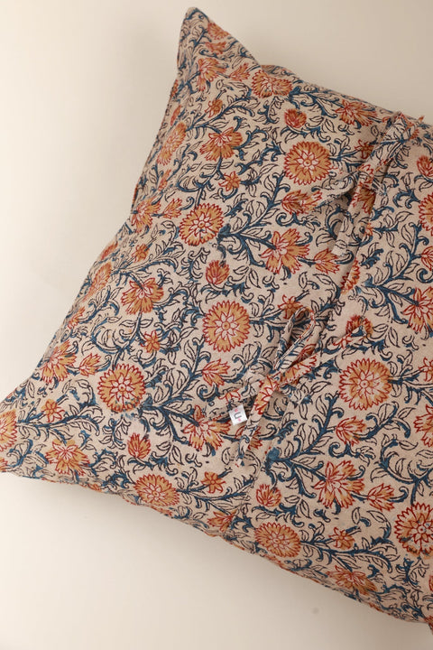 Powered by People Artful Traditionalist Bohemian Square Pillow Cover - 20 x 20