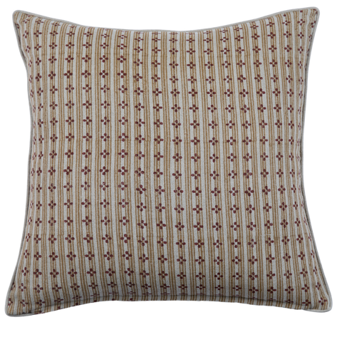 Filling Spaces Artful Traditionalist Handcrafted Accent Pillow - 18 x 18 - 20 x 20 - 22 x 22 - 24 x 24 - 26X 26 - 14 x 20 - 14 x 40 - 18 x 40 - 16 x 50