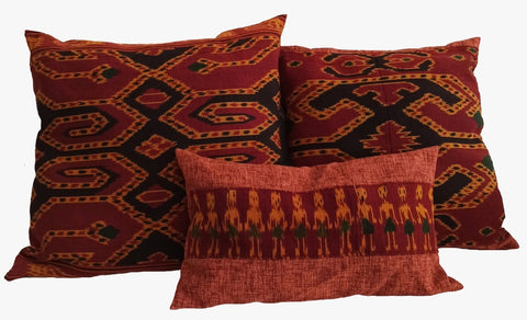 Powered by People Artful Traditionalist Bohemian Graphic Rectangle Pillow Cover - 12 x 20