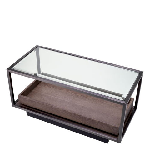 Space Saving Modern Center Table with Frame Accent Table