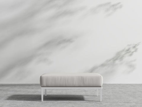 Francis Modern Cocktail Ottoman for Outdoor Living