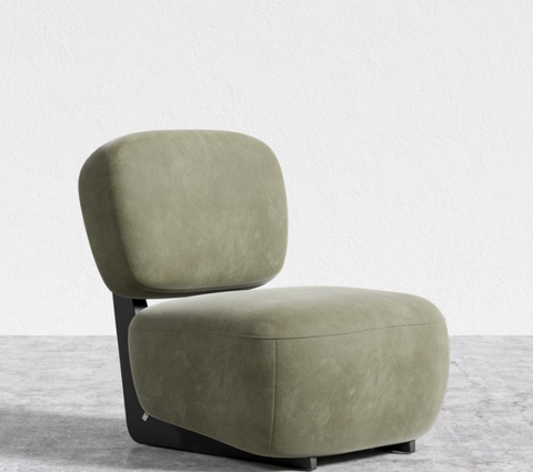 Toro Timeless Minimalist Modern Slipper Lounge Chair