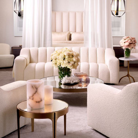 Eichholtz Timeless Minimalist Mid Century Round Center Table