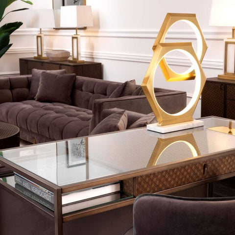 Timeless Minimalist Contemporary Writing Desk with Storage