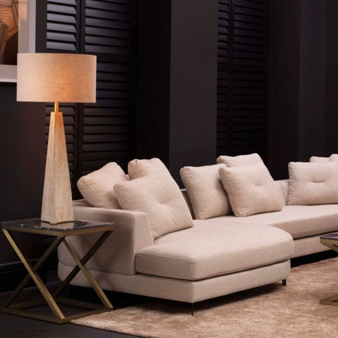 Eichholtz Space Saving Contemporary Marble Center Table