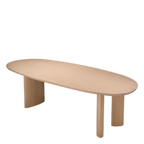 Eichholtz Timeless Minimalist Oval Dining Table