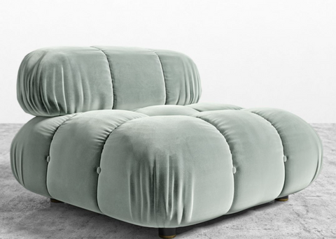 Belia Contemporary Armless Club Lounge Chair