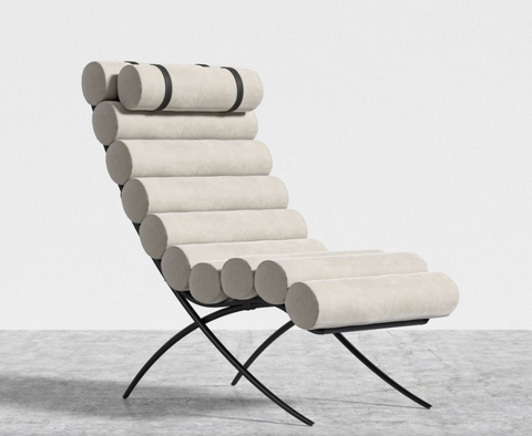 Jericho Timeless Minimalist Modern Upholstered Lounge Chair