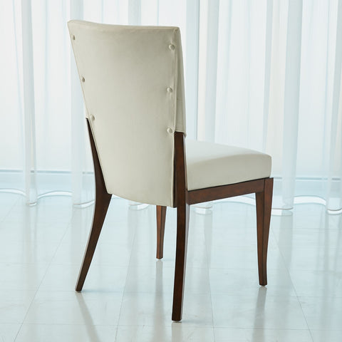 Timeless Minimalist Parsons Dining Side Chair with Buttons