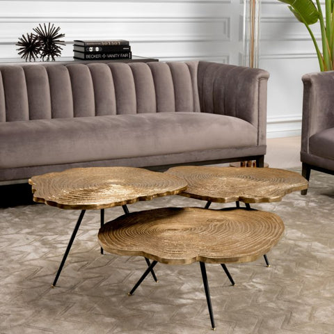 Eichholtz Timeless Minimalist Freeform Organic Coffee Table