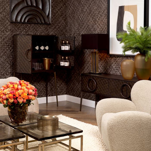 Nilsson Contemporary Accent Cabinet with Pull Handles