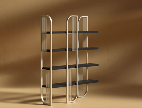 Apollo Industrial Creative Modern Accent Bookshelf