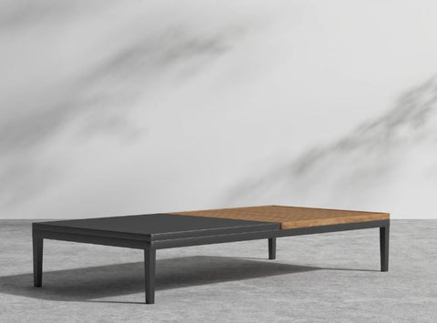 Rove Concepts Francis Modern Mixed Material Coffee Table