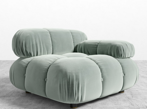 Belia Timeless Minimalist Contemporary Tufted Lounge Chair
