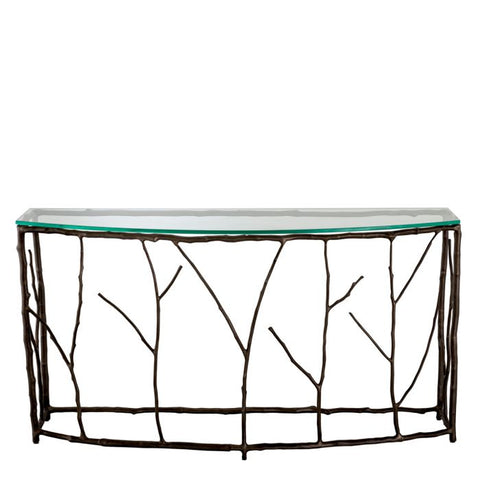 Eichholtz Nature-Driven Modernist Organic Curved Console