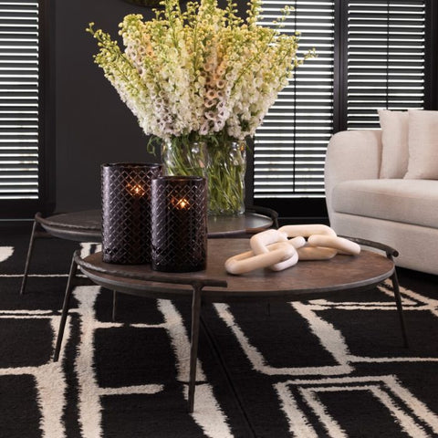 Timeless Minimalist Modern Round Marble Coffee Table