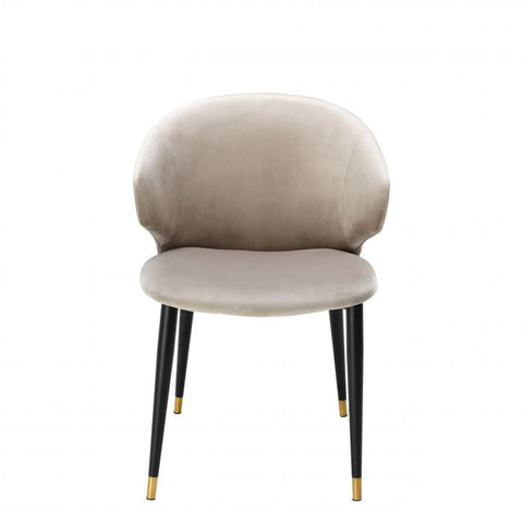 Timeless Minimalist Barrel Upholstered Dining Armchair