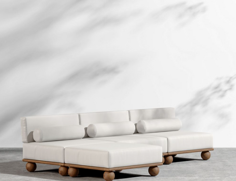 Bali Lawn & Garden Modern Modular Sectional Sofa