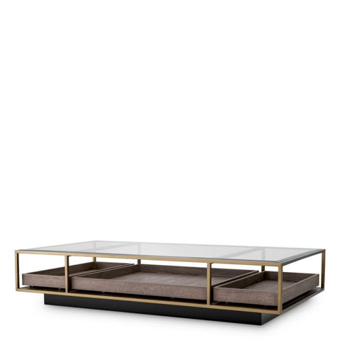 Eichholtz Timeless Minimalist Contemporary Rectangle Coffee Table