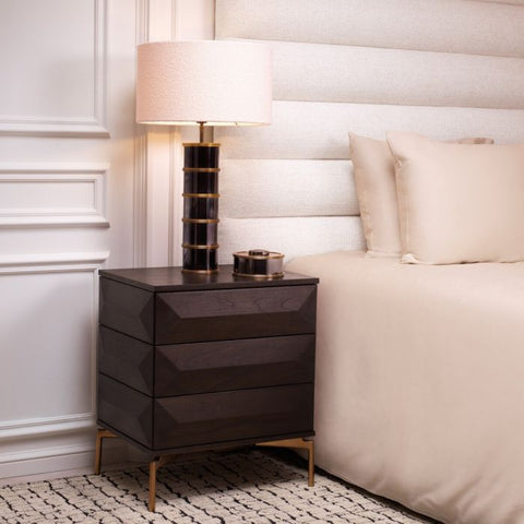 Space Saving Modern Rectangle Frame Nightstand