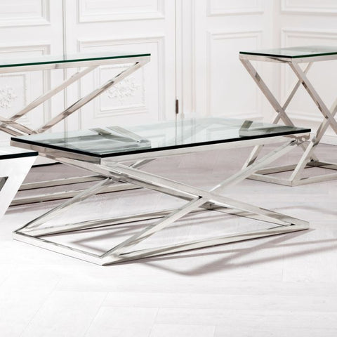 Eichholtz Timeless Minimalist Modern Rectangle Coffee Table