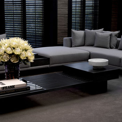 Timeless Minimalist Modern Rectangle Glass Wood Coffee Table