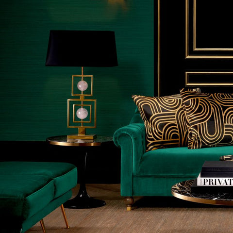 Eichholtz Timeless Minimalist Mid Century Drum Center Table