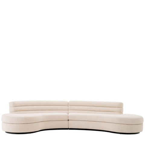Lennox Curved Asymmetrical Contemporary Standard Sofa