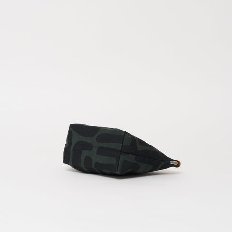 Abstract Heart Beaded Convertible Graphic Pouch