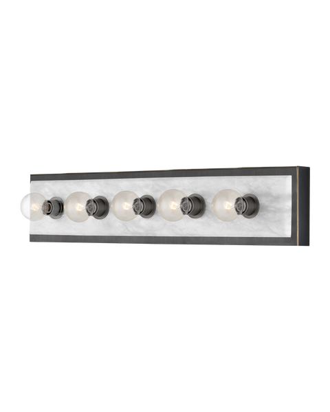 Berdine Modern Vanity Light in Brass Accent Wall Light