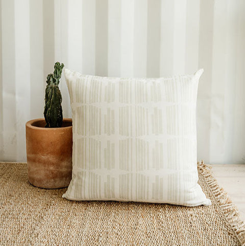 Minimalist Graphic Euro Square Throw Pillow with Zipper