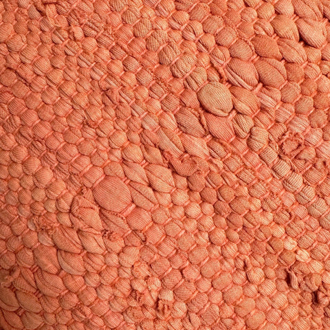 Powered by People Artful Traditionalist Bohemian Handwoven Braided Pillow Cover - 20 x 20