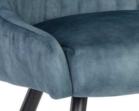 Timeless Minimalist Modern Upholstered Dining Armchair