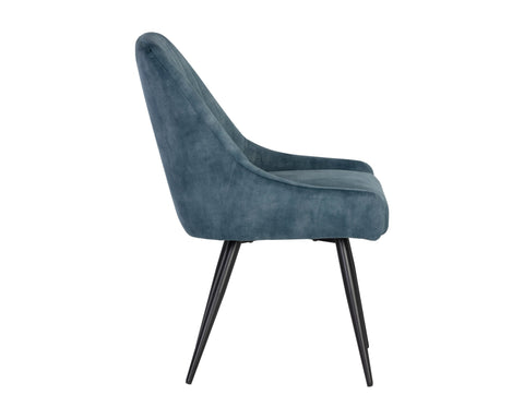 Timeless Minimalist Modern Upholstered Dining Armchair