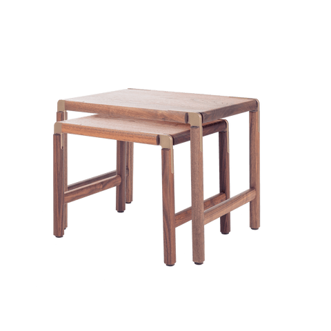 Minimalist Timeless Minimalist Space Saving Square Nesting Table