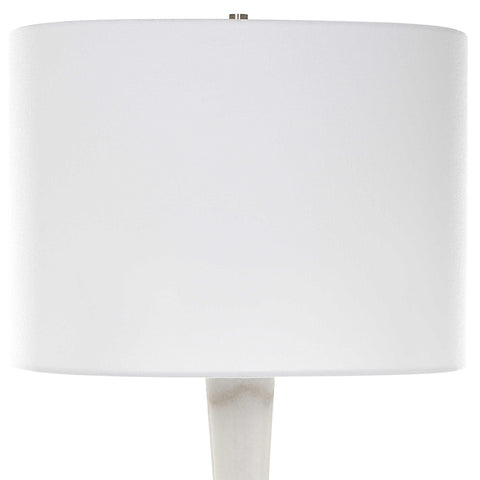Accent Mid Century Column Drum Table Lamp