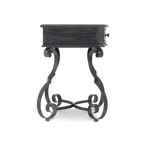 Bernhardt Artful Traditionalist Curved Nightstand