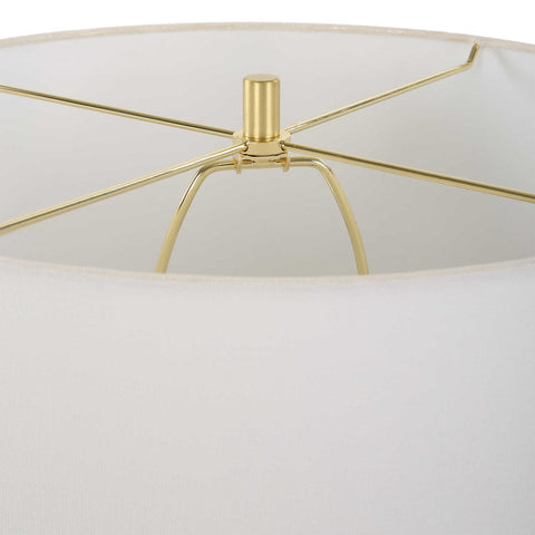 Wrenley Ambient Organic Drum Table Lamp