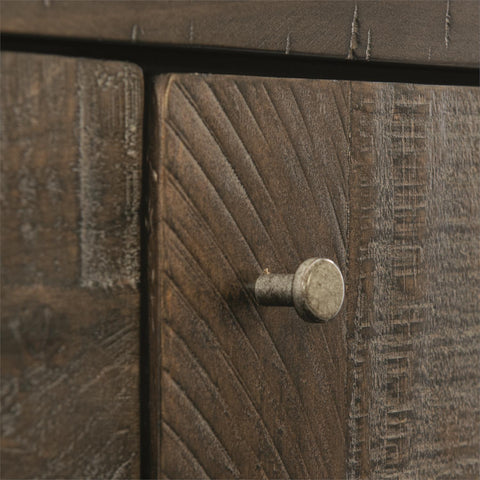 Payson Rustic Distressed Buffet Cabinet