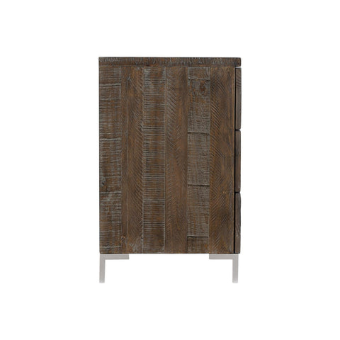 Bernhardt Haines Industrial Creative Rustic Nightstand - 26 W