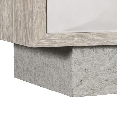 Lunula Modern Drawer Dresser with Inset Handles