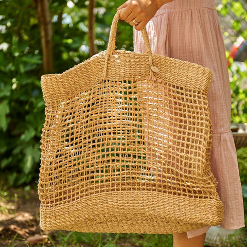 Casual Geometric Open Top Tote with Structured Base