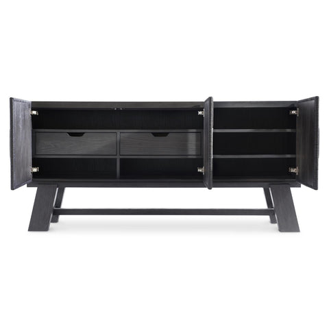 Trianon Modern Sideboard with Inset Handles Cabinet